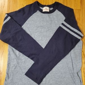 Hanna Andersson Boys Raglan Baseball Tee in Slub Jersey